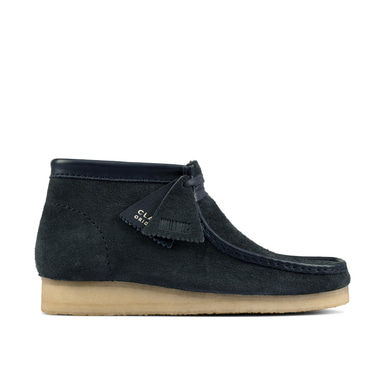 WALLABEE BOOT HAIRY NAVY M 26155048
