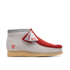 WALLABEE BOOT VCY RED/GREY M 26165076